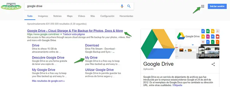 C¡omo abrir Google Drive desde Google Chrome